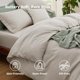 thumbnail image 3 of Juego de cama Bedsure, funda de edredón con sábana bajera ajustable, tamaño Twin o Twin XL, 3 of 9