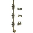 thumbnail image 5 of idh by St. Simons Solid Brass 12'' Heavy Duty Surface Bolt with Round Knob, 5 of 7