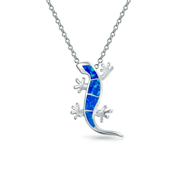 Gecko 925 Sterling Silver Pendant Corona Sun Jewelry 