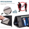 thumbnail image 4 of Flip Case for Motorola Moto G Play 2023/Moto G Pure 2021,Flip Fold Leather Wallet Case with Credit Card Slot and Kickstand Magnetic Closure Protective Cover Phone Case(Black), 4 of 8