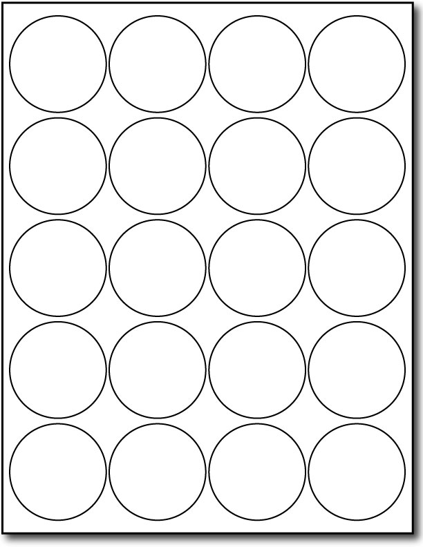 Avery Round Labels 2 Inch Template