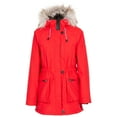 thumbnail image 1 of Trespass Womens Waterproof Jacket Ladies Longer Length Raincoat Caption, 1 of 7