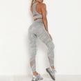 thumbnail image 3 of TFixol Conjunto de yoga de camuflaje para mujer, sujetador de 2 piezas, medias, traje, top corto, 3 of 8