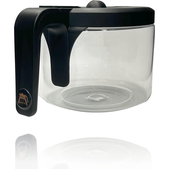 Replacement for KEURIG K-DUO Essentials 5000 & 5500 12 Cups Glass Coffee Carafe (not Fit K-Duo 5100 Model), Fit with Keuirg coffee pot replacement