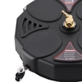 thumbnail image 6 of CEORPER 3 Wheeled Rotary Surfaces Cleaning Tool For High Pressure Washer With 2 Backup Nozzles And Flexible Skirt Guard, 6 of 8
