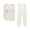 White, variant on QNANSPI Maternity Lounge Set, Maternity Nursing Pajama Sets, Maternity Nursing Crewneck Long Sleeve Solid Top and Pants Set Super Stretch for Postpartum Daily Wear