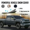 "Chanvi Extra Large 97""x 63"" Windshield Snow Ice Cover Waterproof