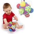 thumbnail image 3 of The Season Toys Plush Football Bumpy Ball for Infants Boys & Girls, 3 of 5