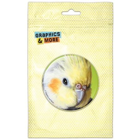 Cockatiel Bird Pet Pinback Button Pin Badge