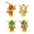thumbnail image 3 of 11401 Gold Ninja 24 Children Assembled Building Block Toys, 3 of 5
