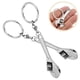 thumbnail image 2 of 4 unids Cadenas de llavero creativo Cadenas Llavero Pequeño llave Llavero Cadenas de llaves prácticas para hombres, 2 of 3