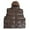 Brown, variant on UQJfacai Girls Faux Leather Puffer Vest Kids Zip Up Padded Gilet Winter Stand Collar Waterproof Sleeveless Quilted Jacket 2-13 Years