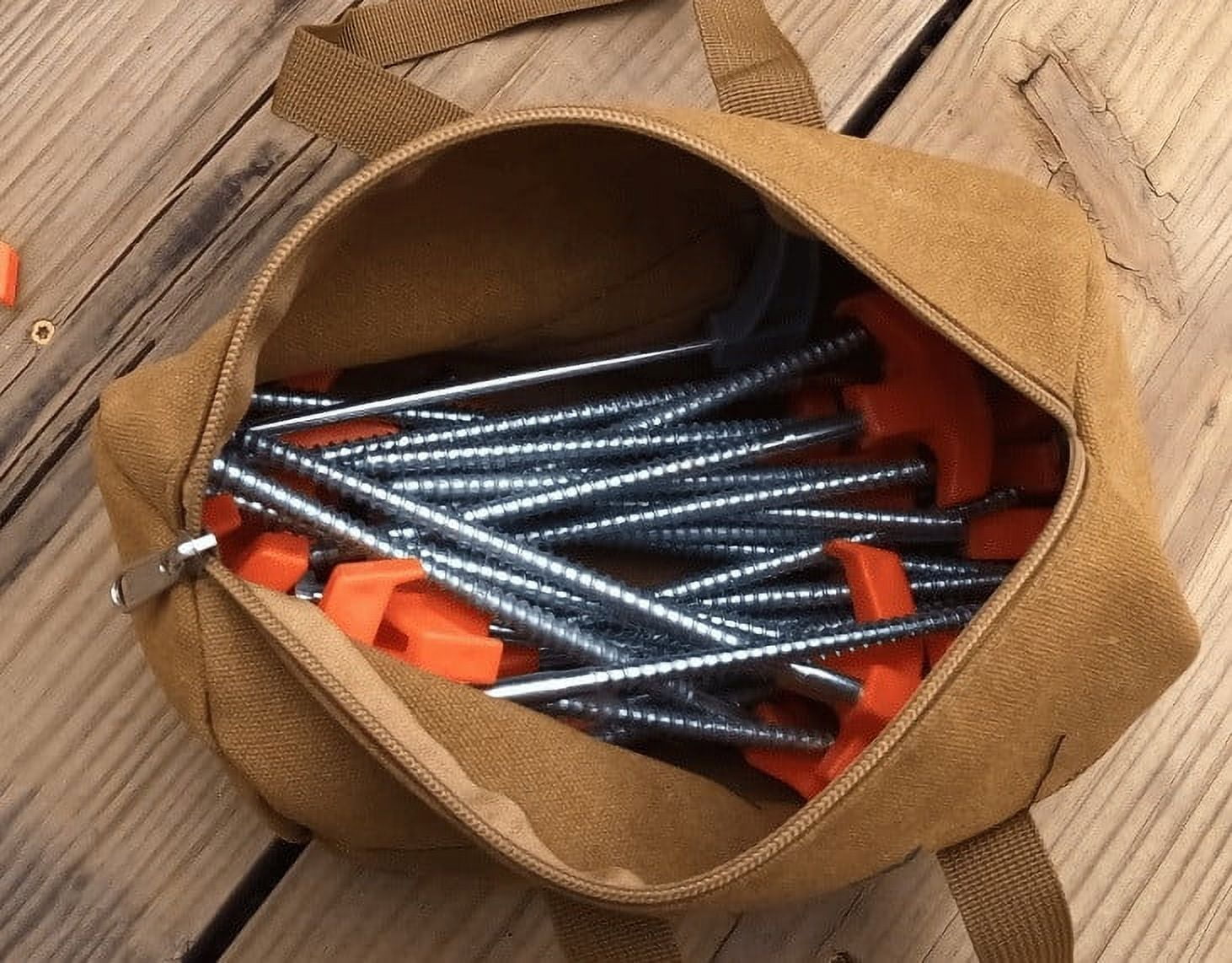 Bpyeka Hexagonal Luminous Nail 8in Screw In Tent Stakes - Ground Anchors Screw In,Tools,Household Essentials