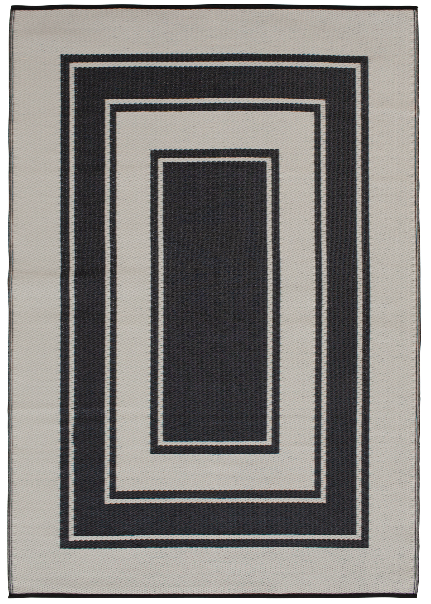 Mainstays Black Border 5'x7' Outdoor Rug photo 8