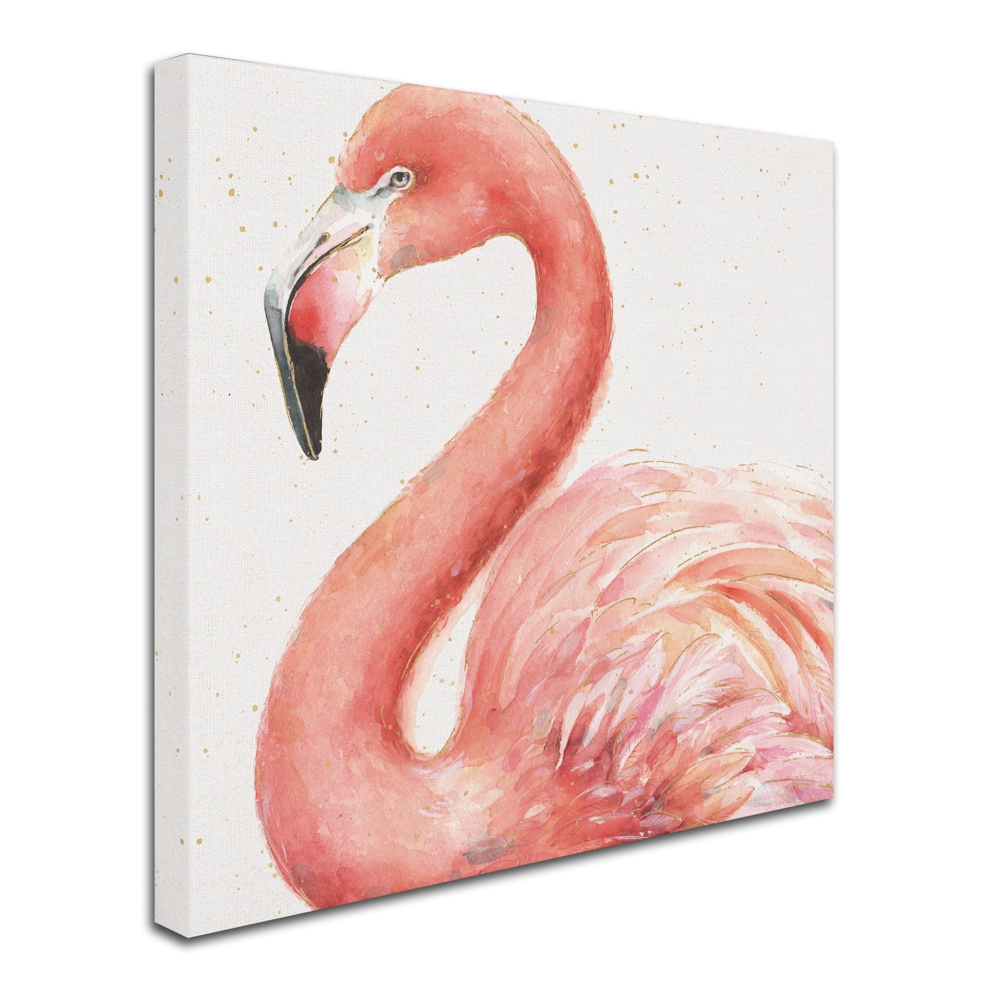Trademark Fine Art 'Gracefully Pink III' Canvas Art by Lisa Audit