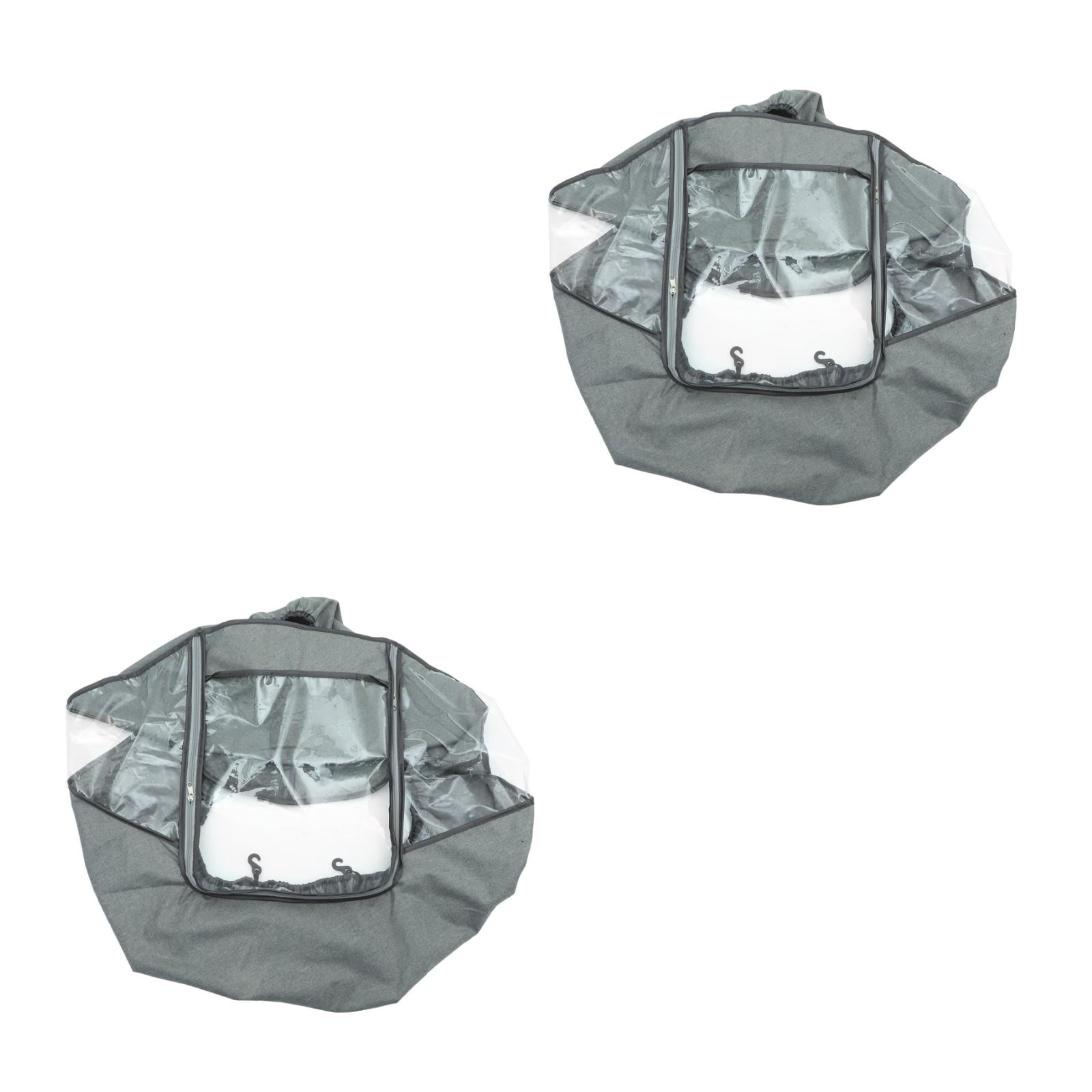 GOOHOCHY Windproof EVA Stroller Cover for Parents in Windy Weather 2Set