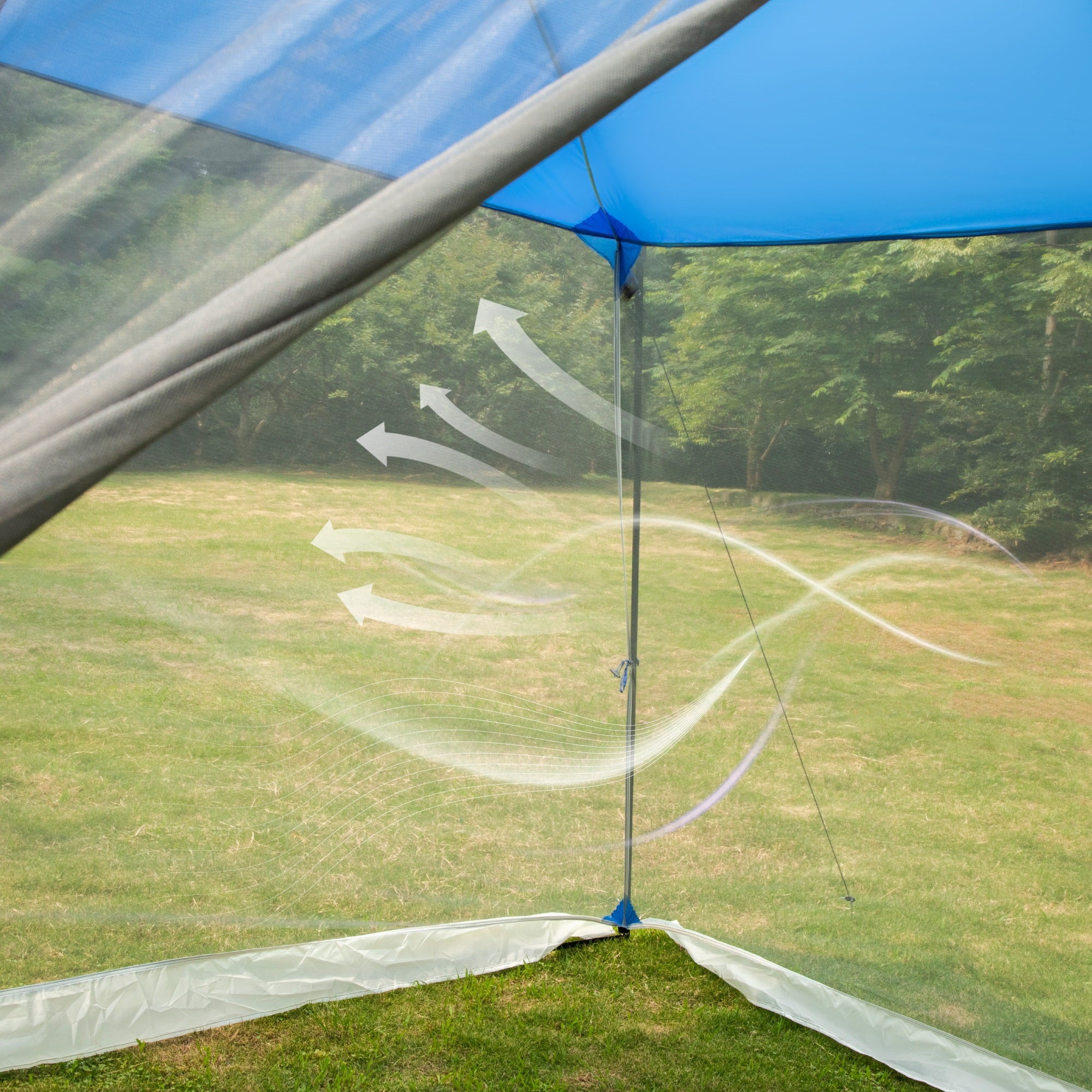Sophia & William 13' X 9' Screen House Tent Canopy Sun Shade with One Room, Blue