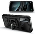 thumbnail image 3 of Nagebee Phone Case Compatible for TCL 4X 5G (T601DL) / TCL 20 A 5G with Tempered Glass Screen Protector, Full-Body [Military-Grade] Magnetic Car Mount Ring Holder, Heavy-Duty Durable Case (Black), 3 of 6