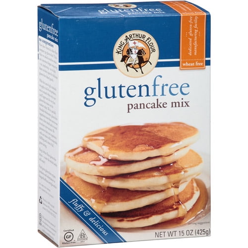 King Arthur Flour Gluten Free Pancake Mix, 15 oz, (Pack of 6) Walmart