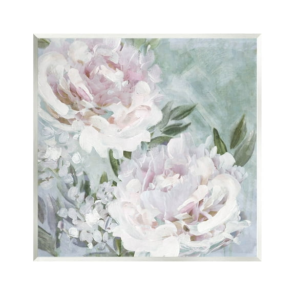 Fluffy Pink Peonies Floral Botanical & Floral Graphic Art Unframed Art Print Wall Art