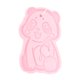 thumbnail image 1 of Ofertas Únicas 1 Pc Cepillo de Baño de Dibujos Animados Exfoliante para Baño 4.53"x2.76"x1.1" Rosa, 1 of 6
