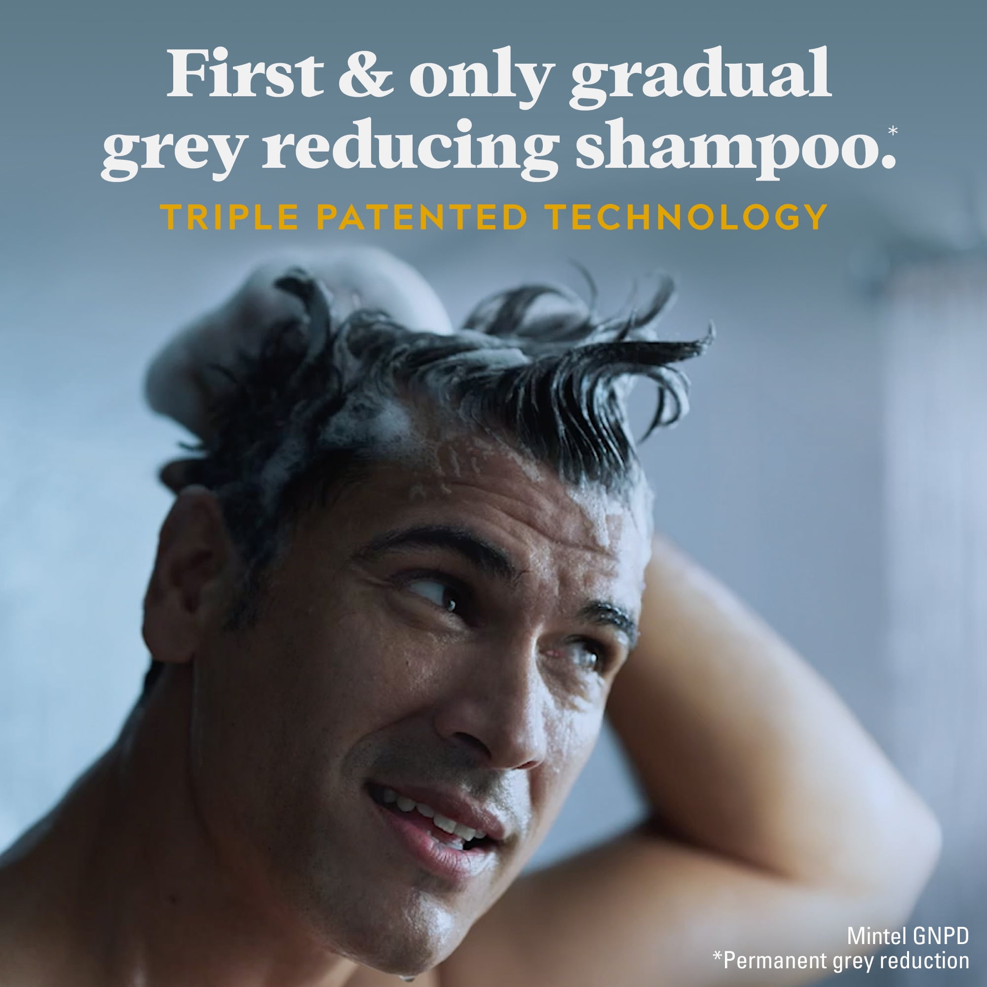 Just For Men Control GX Gradual Gray Reduction 2-in-1 Shampoo Plus Conditioner, 4 oz, 3 Pack