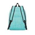 thumbnail image 2 of Lsque Blue And Turquoise Pattern Canvas Daypack, Durable Backpack, High-quality Versatile Backpack,Vintage Compact Backpack-Small, 2 of 6