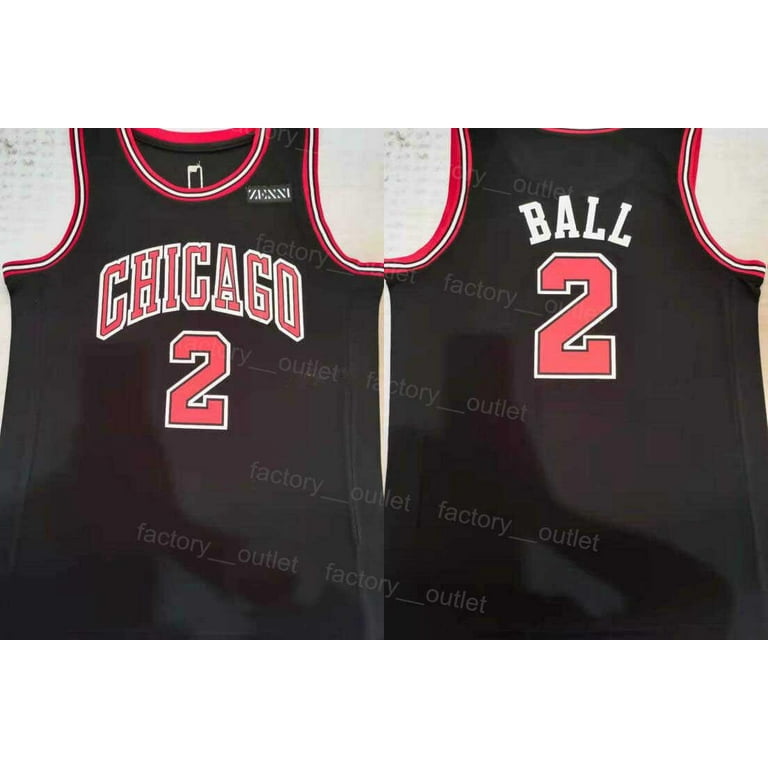 NBA_ Men Basketball DeMar DeRozan Jersey 11 Zach LaVine 8 Lonzo Ball 2  Nikola Vucevic 9 Michael 23 Team Color Black Red Whit''nba''jerseys 