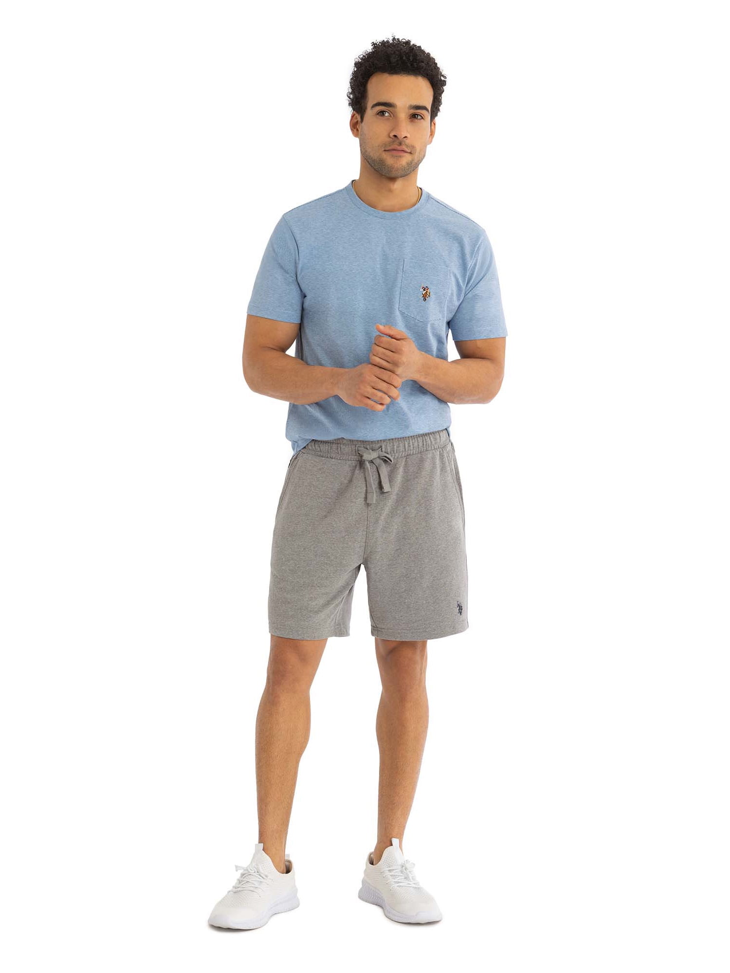 U.S. Polo Assn. Men's Fleece Short, 7" Inseam, Sizes XS-3XL