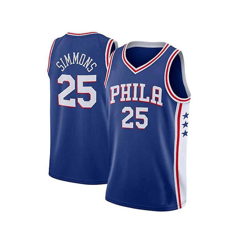 Nba Basketball Jersey Philadelphia 76ers 25 Ben Simmons T