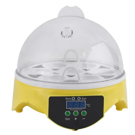 Automatic Clear Digital Chicken Duck Bird 7 Egg Incubator Hatcher Househould USA,temperature control (Best Chicken Egg Incubator)