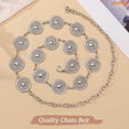 thumbnail image 6 of WHIPPY Womens Metal Waist Chain Belt Western Belts for Jeans Dresses, 6 of 6