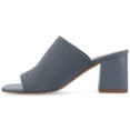 thumbnail image 3 of Journee Womens Lorenna Open Square Toe Block Heel Dress Sandals, Widths Available, 3 of 10