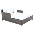 thumbnail image 4 of SAFAVIEH Cadeo Outdoor Patio Daybed, Grey/White, 4 of 12