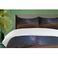 thumbnail image 4 of Ambesonne Space Duvet Cover Sets, Desert Lunar Life on Mars, 2-King, Brown Blue, 4 of 7