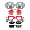 thumbnail image 2 of PowerStop Rear Z23 Evolution Sport Brake Pad and Rotor Kit with Red Powder Coated Calipers Fits: HONDA Select Models KC1243B, 2 of 2