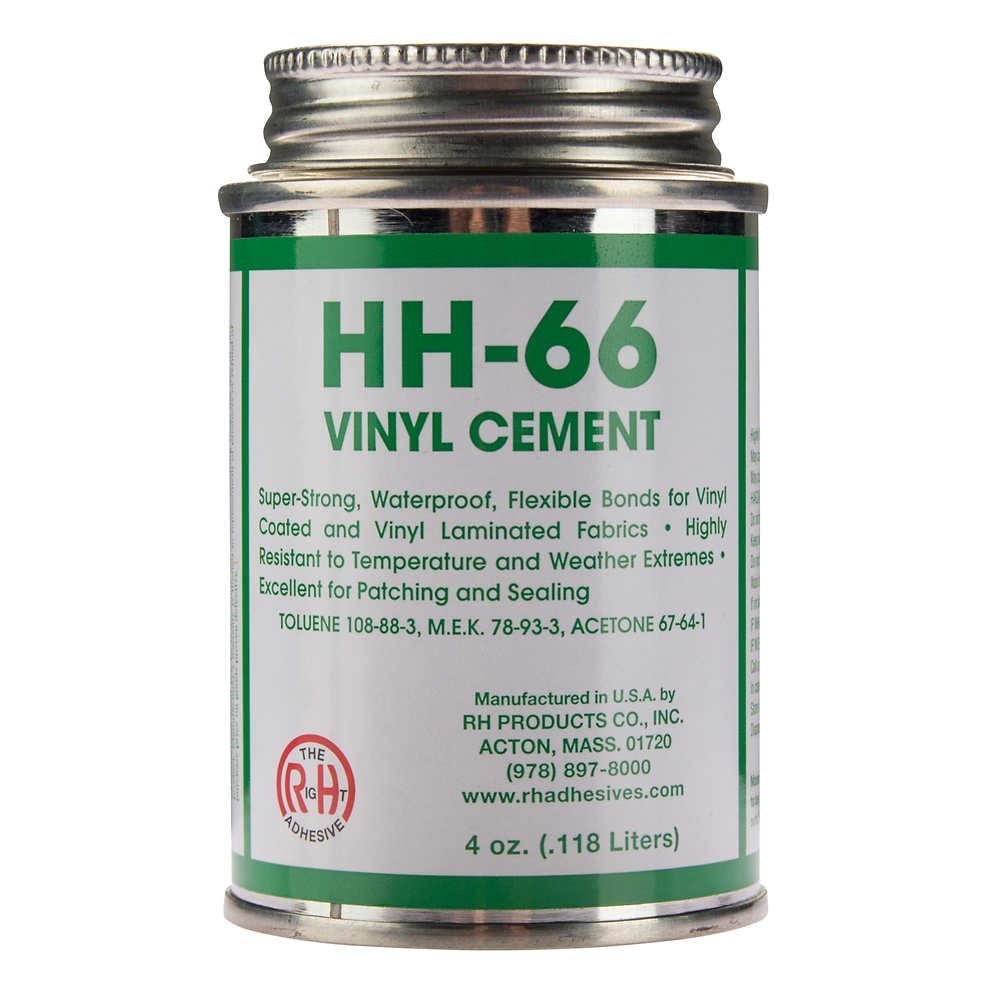 RH Adhesives Br HH66 PVC 4 oz Vinyl Cement Glue with Brush