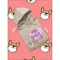 thumbnail image 3 of Corgi My Better Half Hoodie Women -Image by Shutterstock, Female 5X-Large, 3 of 4
