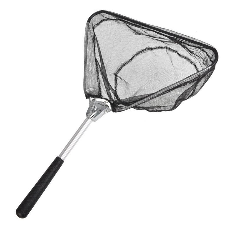 Telescopic Fishing Landing Net with Stainless Steel Tube and