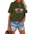 thumbnail image 3 of XCHQRTI Fall Y'all Shirt for Women Vintage Halloween Tshirt Graphic Shirts Funny Retro Short Sleeve Tops, 3 of 8