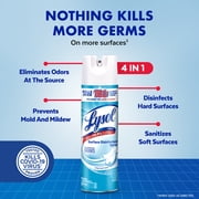 Lysol Disinfectant Spray, Sanitizing and Antibacterial Spray, Deodorizer, Crisp Linen, 19 oz