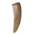 thumbnail image 2 of Peine antiestático de bolsillo de madera para para el cuidado del cabello de sándalo verde artesanal Jinwen Peine de masaje de madera, 2 of 7