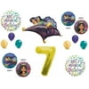 Aladdin 7th Birthday Party Balloons Decorations Supplies Jasmine Gold