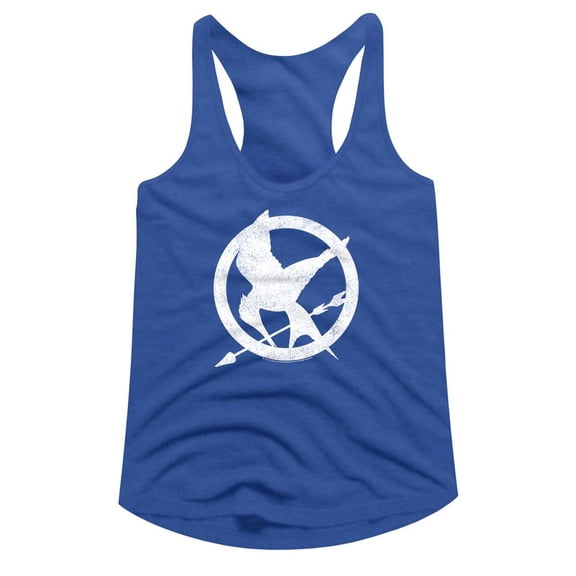 The Hunger Games Mockingjay Royal Women's Racerback Tank Top