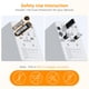 thumbnail image 5 of Adaptador de viaje universal TESSAN 65W GaN con 4 puertos USB, 5 of 6