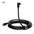 thumbnail image 1 of Cable de datos USB Cable de carga VR Reemplazo de enlace tipo C para Oculus Quest 2, USB a tipo C, 3 metros, 1 of 2