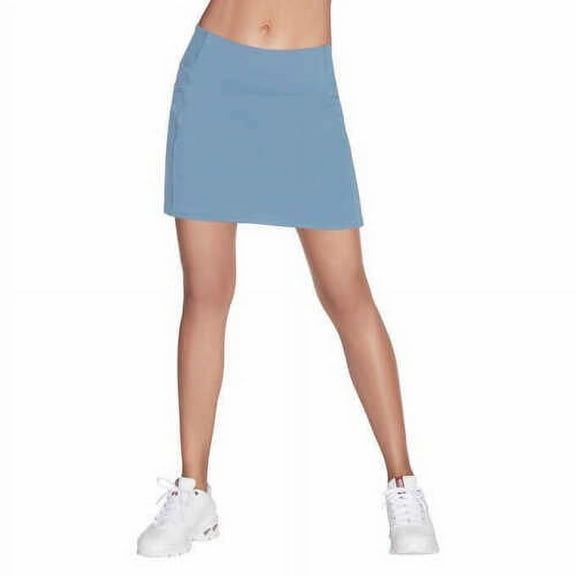allbrand365 designer Womens Go Walk High Waisted Skort,Blue,XX-Large