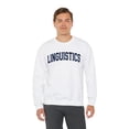thumbnail image 5 of Linguist Linguistics Graduation Sweatshirt, Gifts, Crewneck, 5 of 7