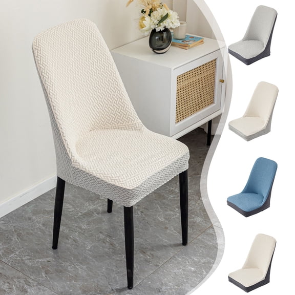 Polyester Chair Covers Stretch Dining Chair Covers Set with Cushion and Backrest Nylon Spandex Washable Slipcovers for Kitchen Seat Protectors(1Pcs) Rkxzt