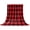 Red, variant on Red Black Buffalo Plaid Throw Blanket for Couch, Soft Lightweight Flannel Fleece Blanket, Black Red Checkered Microfiber Plush All Season Decorative Blankets Gifts for Sofa Office Lap 30"x40"